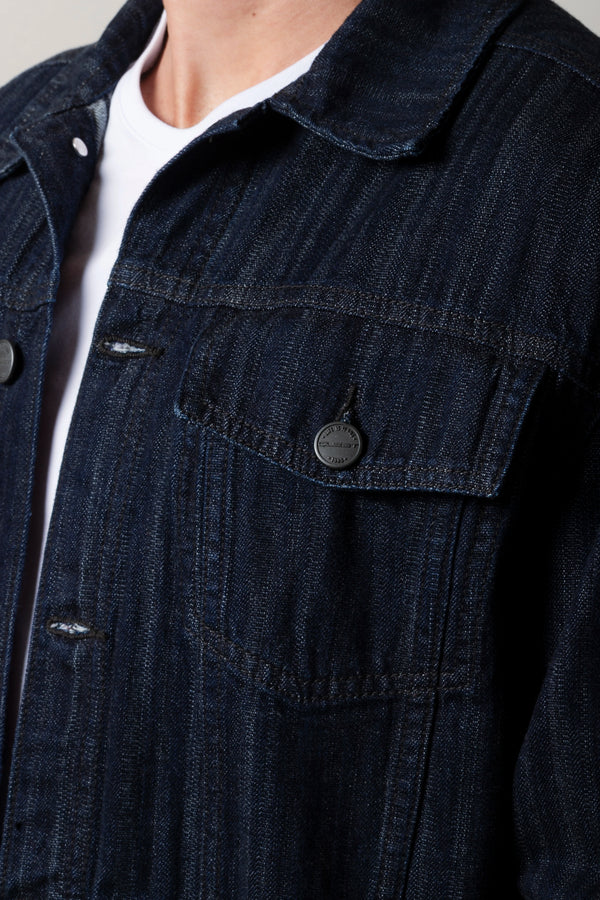 CHAQUETA TRUCKER COLOR AZUL INDUSTRY