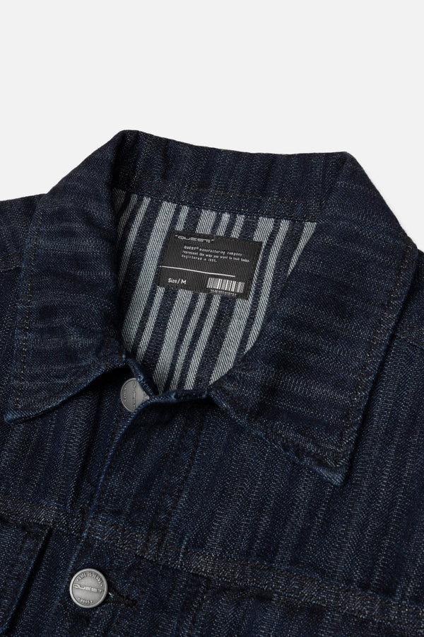 CHAQUETA TRUCKER COLOR AZUL INDUSTRY