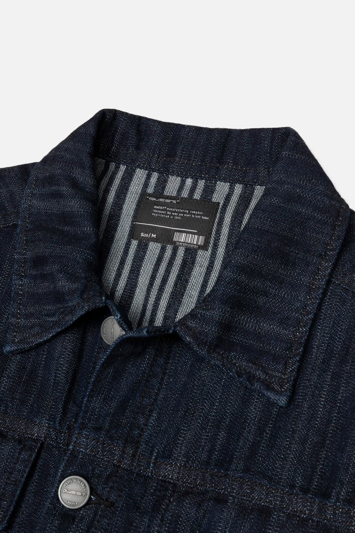 CHAQUETA TRUCKER COLOR AZUL INDUSTRY