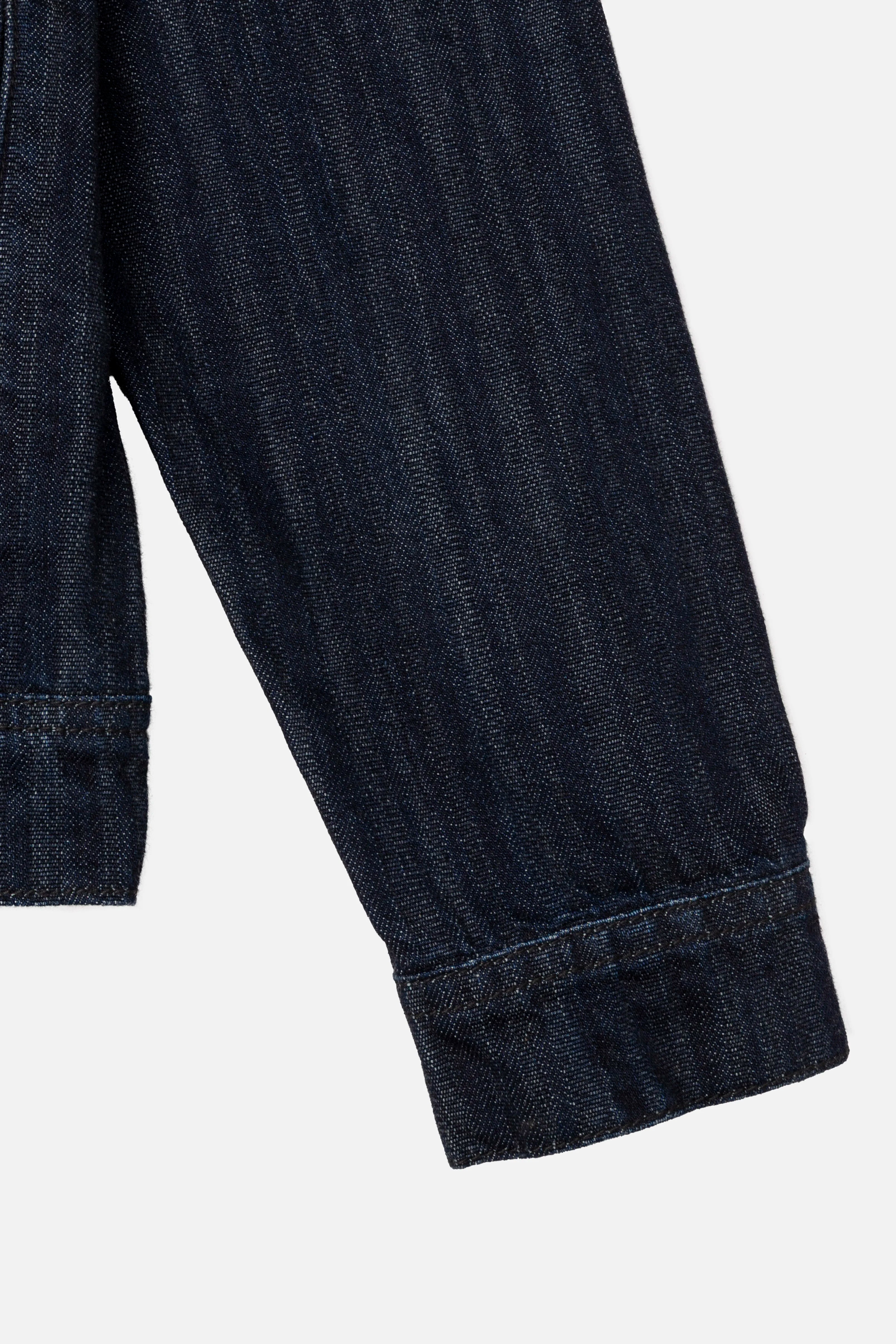 CHAQUETA TRUCKER COLOR AZUL INDUSTRY