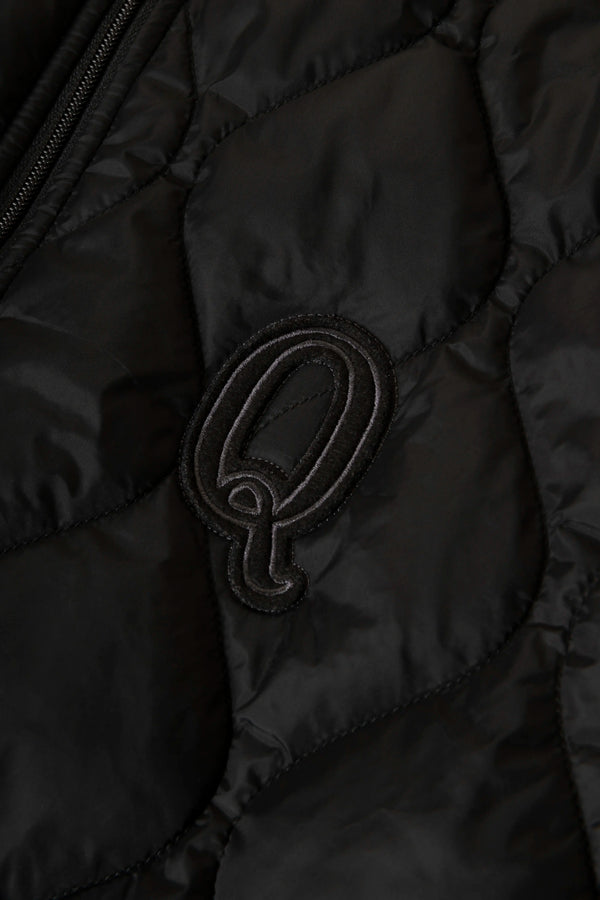 CHAQUETA BOMBER COLOR NEGRO