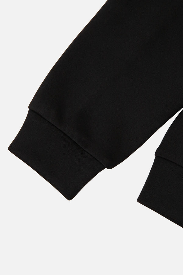CHAQUETA BOMBER COLOR NEGRO