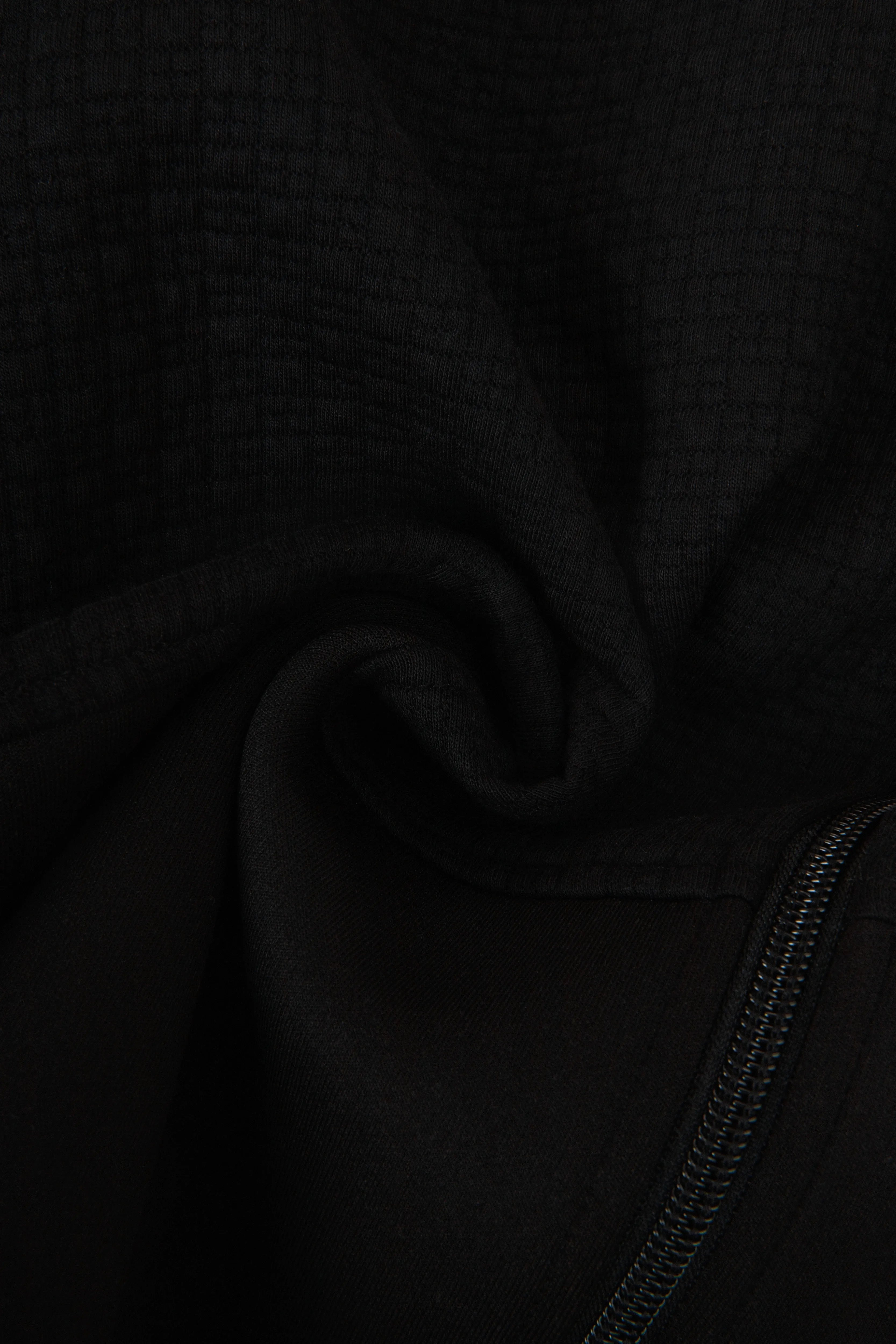 CHAQUETA BOMBER COLOR NEGRO