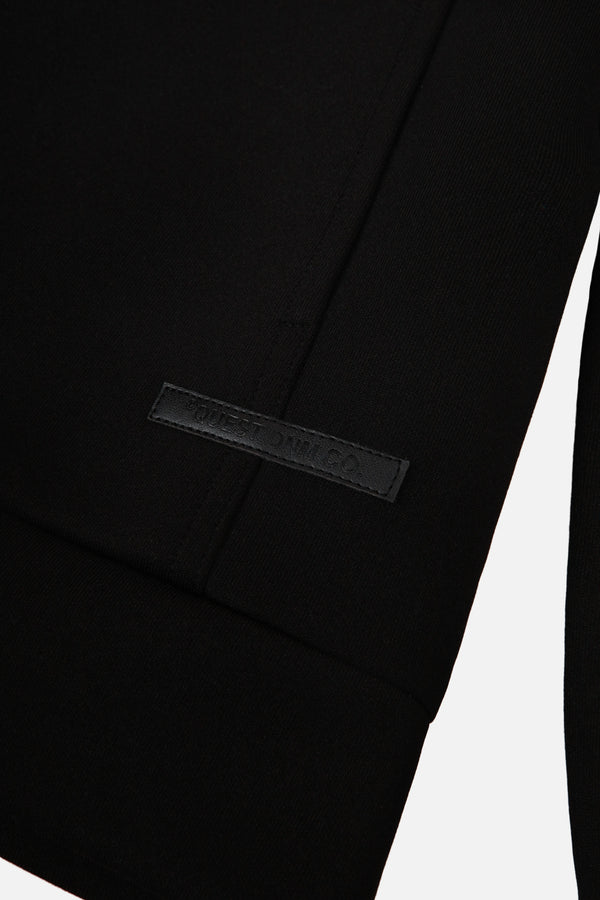 CHAQUETA BOMBER COLOR NEGRO