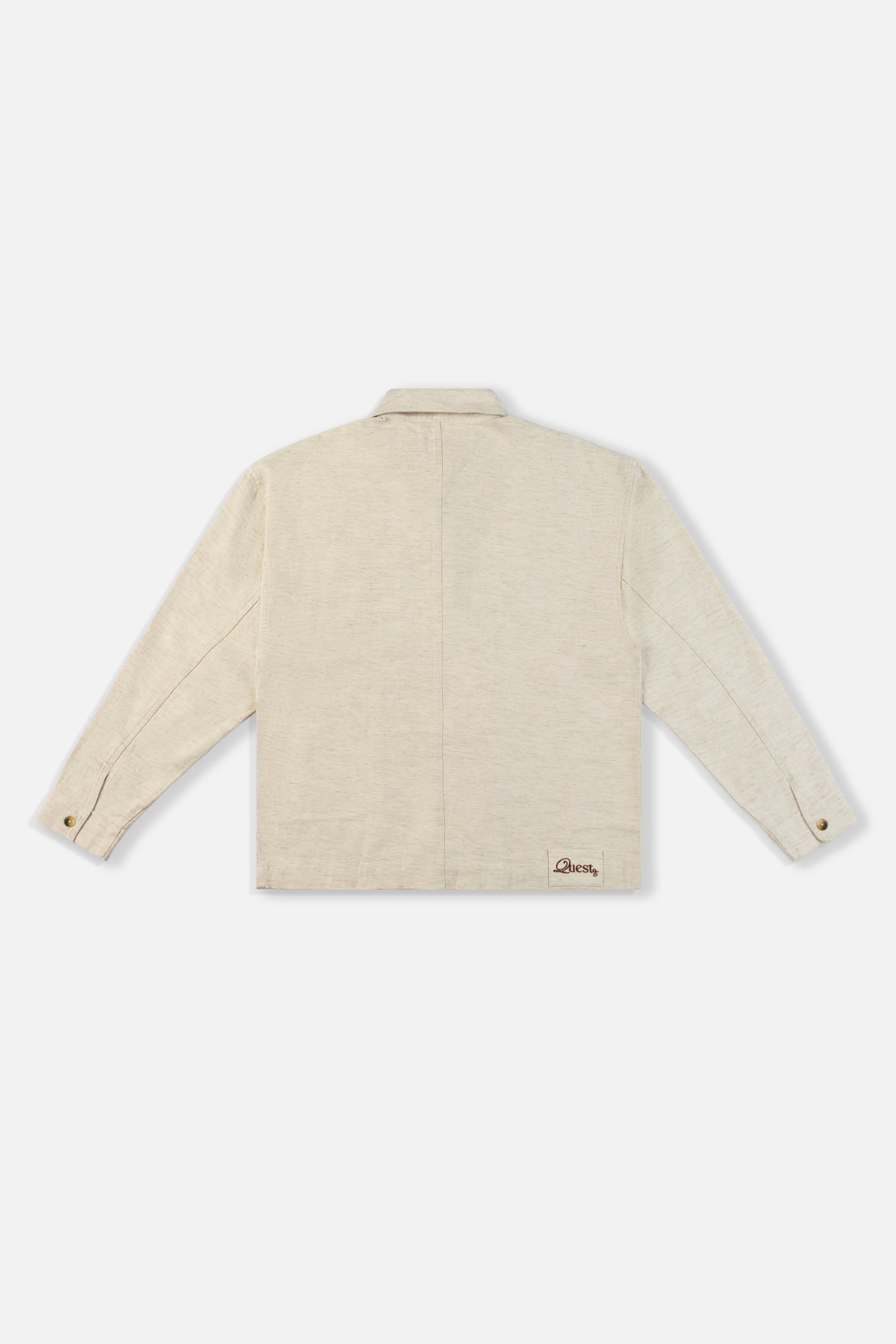 CHAQUETA TRUCKER COLOR IVORY