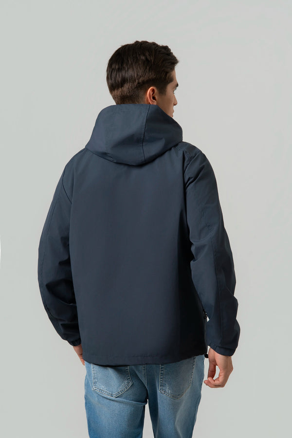 CHAQUETA ACOLCHADA COLOR AZUL OSCURO
