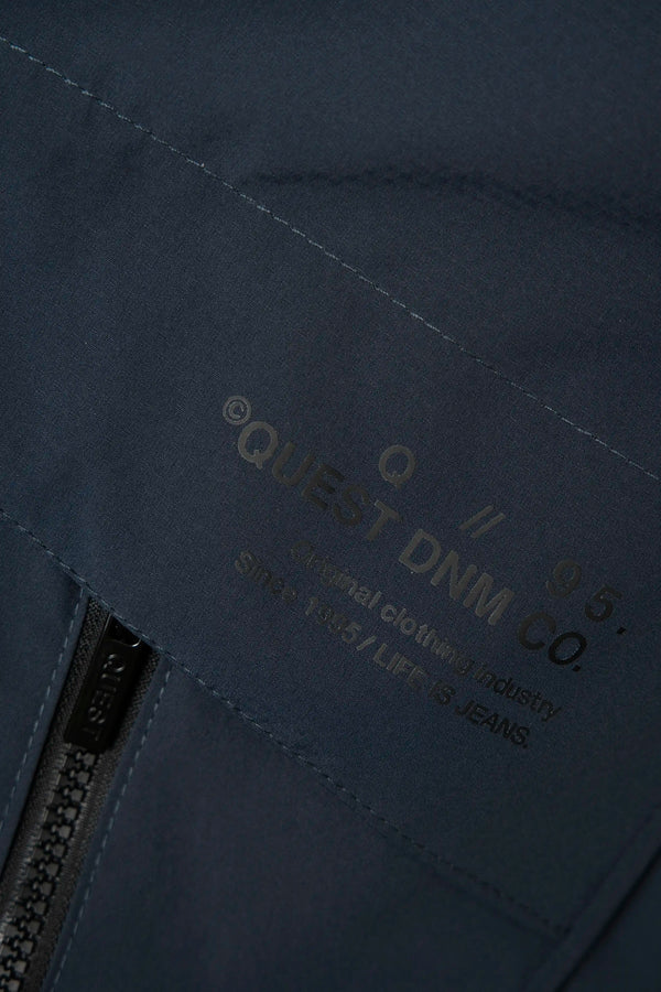 CHAQUETA ACOLCHADA COLOR AZUL OSCURO