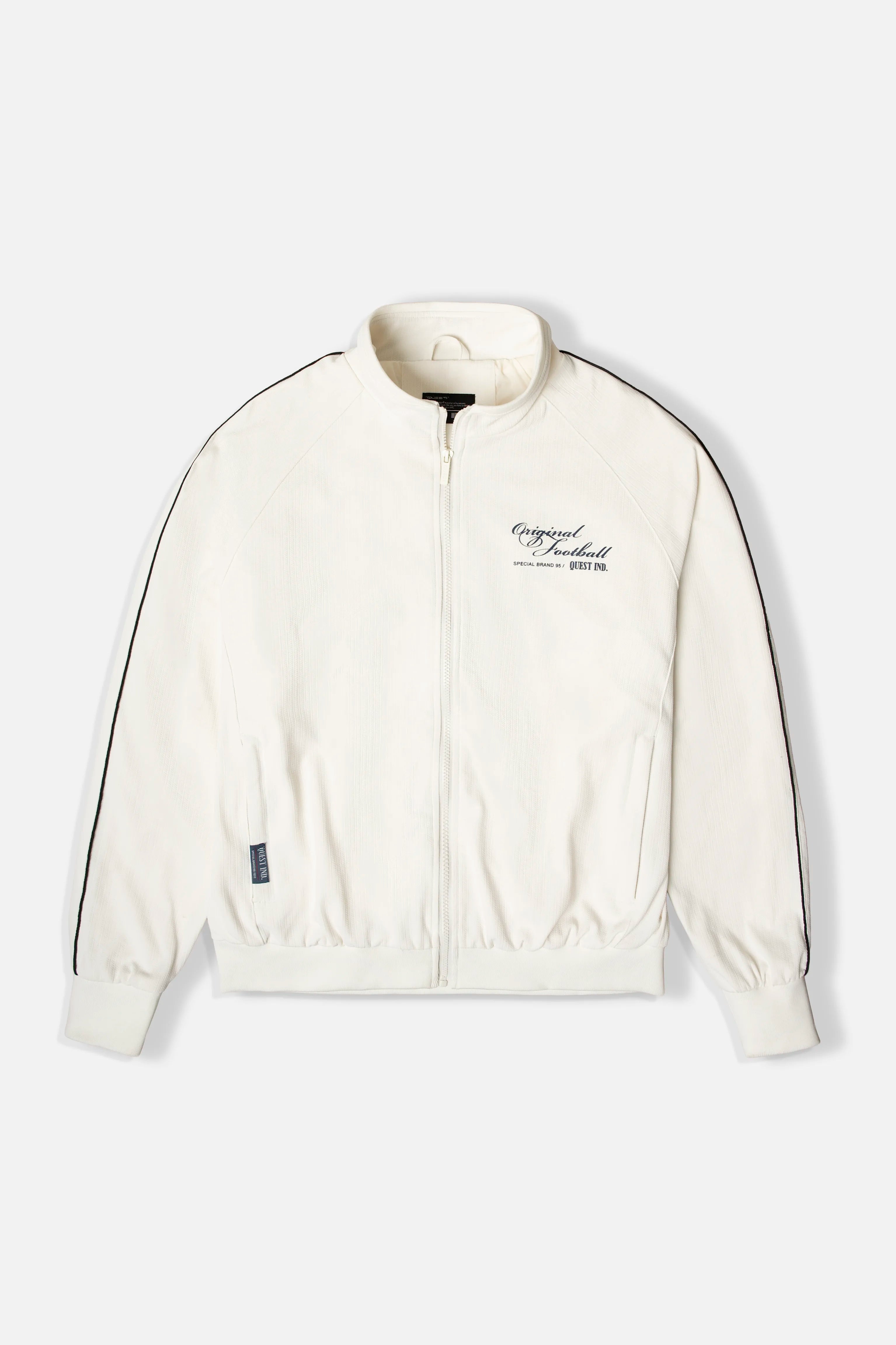 CHAQUETA BOMBER COLOR IVORY
