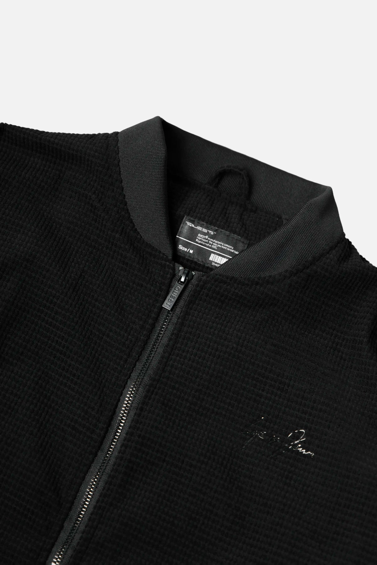 CHAQUETA BOMBER COLOR NEGRO