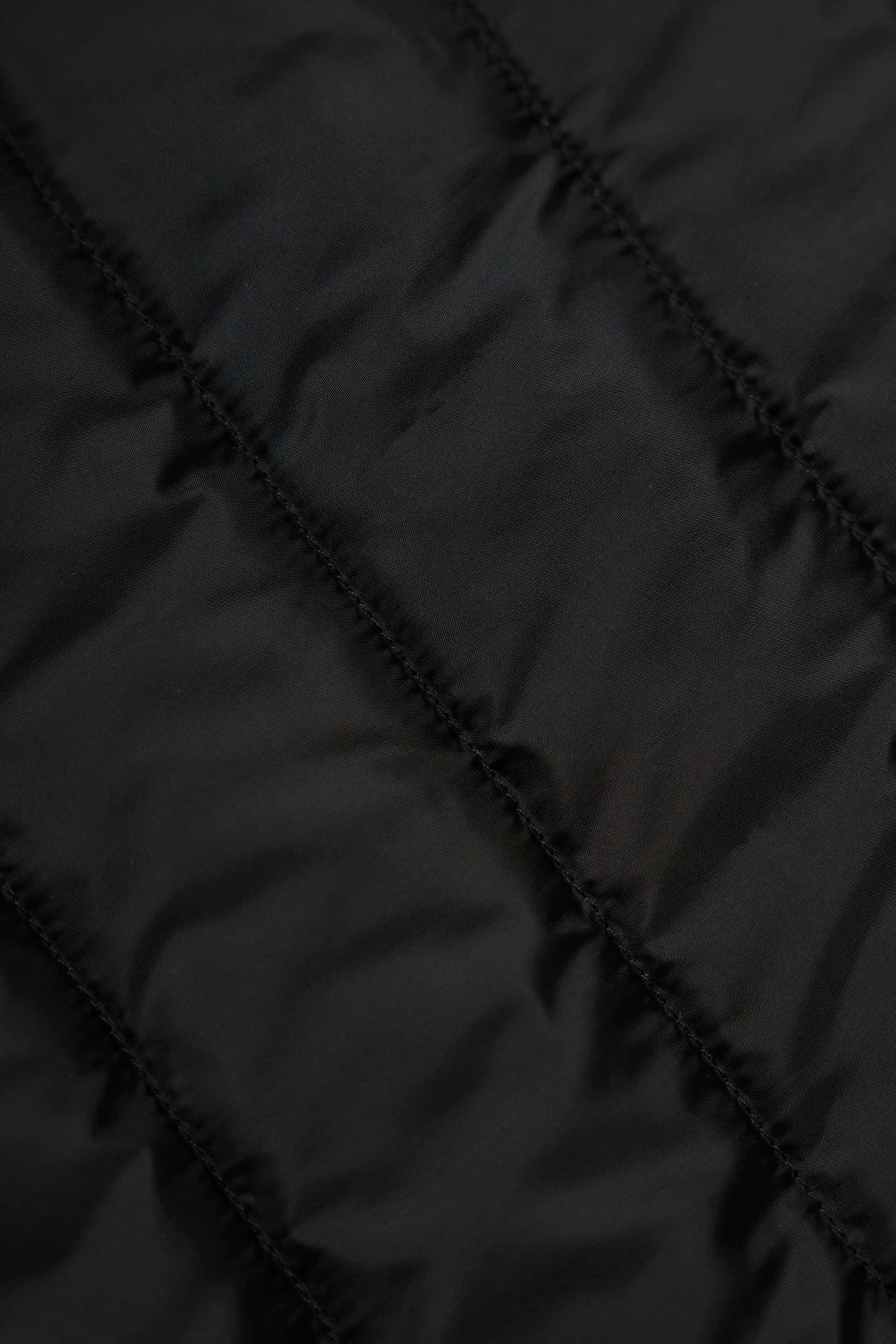CHAQUETA ACOLCHADA COLOR NEGRO