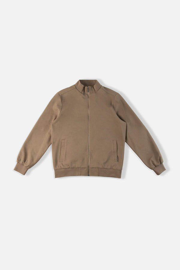 CHAQUETA BOMBER COLOR SAFARI