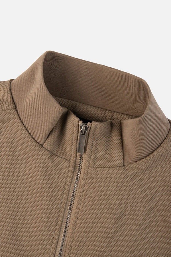 CHAQUETA BOMBER COLOR SAFARI