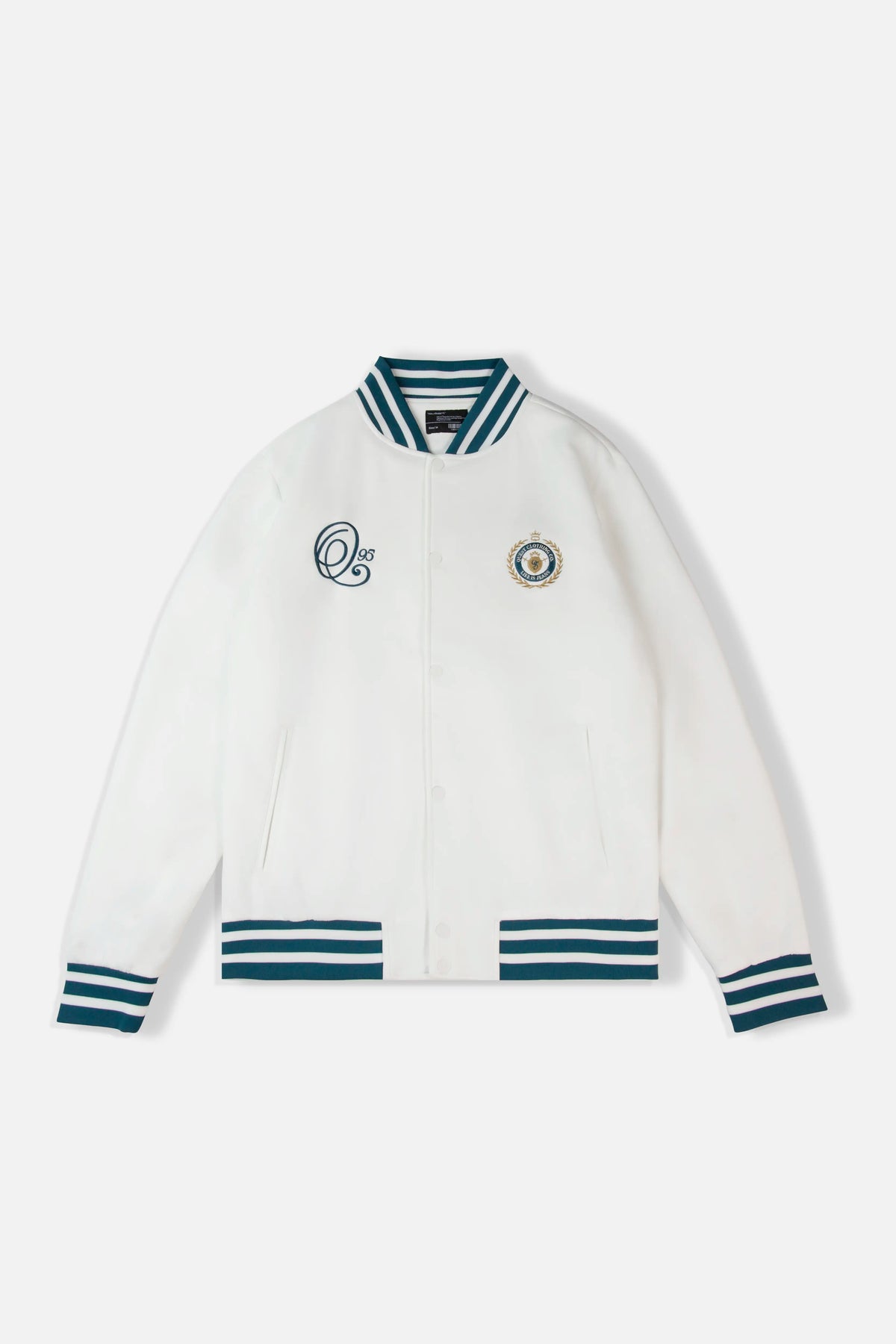 CHAQUETA BOMBER COLOR IVORY