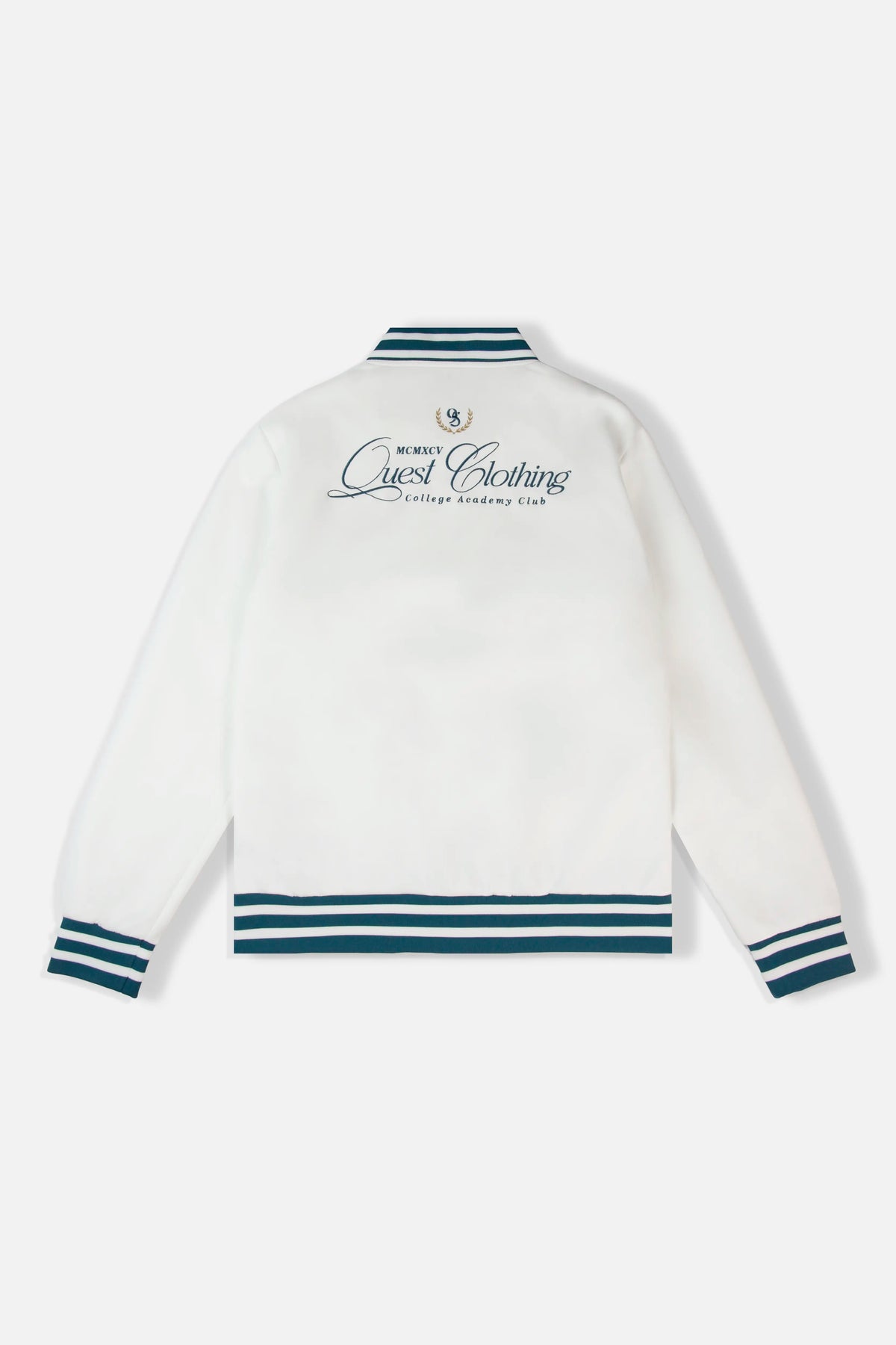 CHAQUETA BOMBER COLOR IVORY