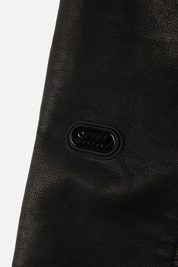 CHAQUETA BIKER COLOR NEGRO