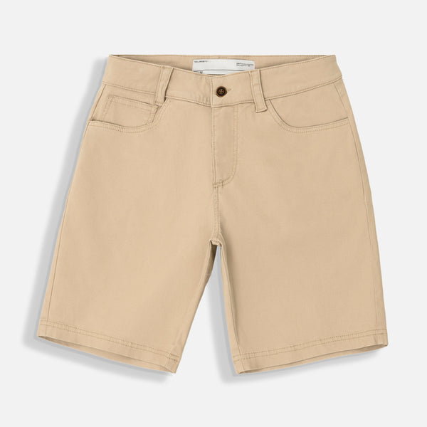 BERMUDA 5 BOLSILLOS COLOR BEIGE