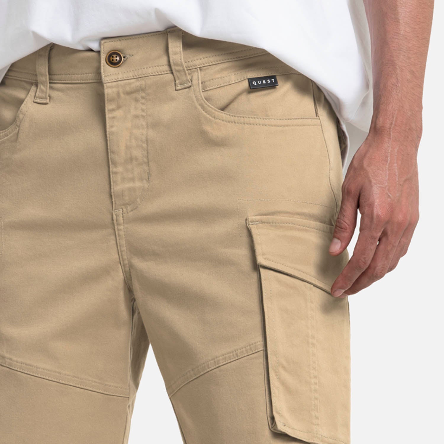 BERMUDA CARGO COLOR BEIGE
