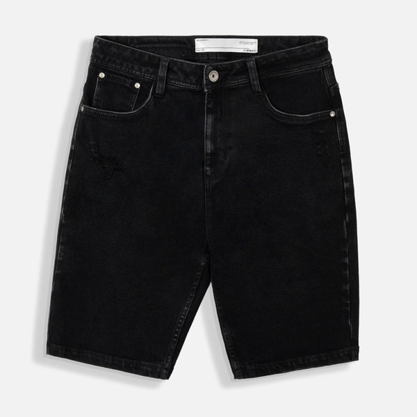 BERMUDA 5 BOLSILLOS COLOR NEGRO