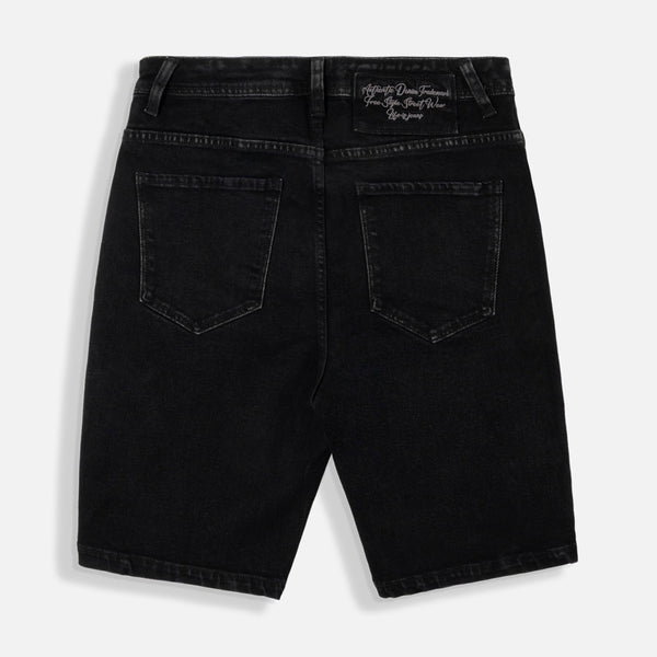 BERMUDA 5 BOLSILLOS COLOR NEGRO