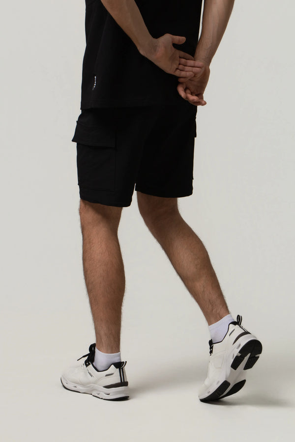 BERMUDA CARGO COLOR NEGRO