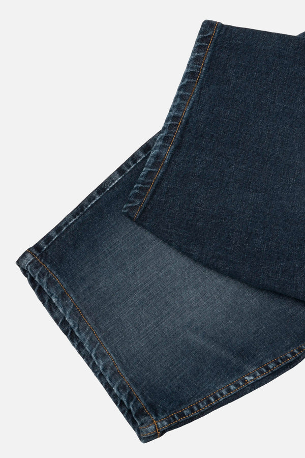 BERMUDA 5 BOLSILLOS COLOR AZUL OSCURO