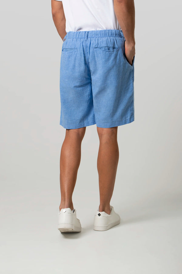 BERMUDA CARGO COLOR AZUL CLARO