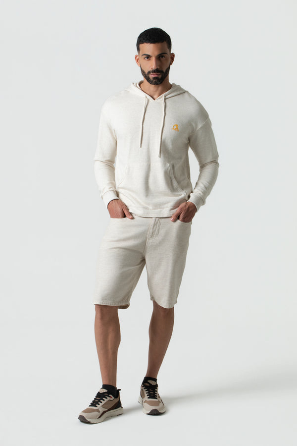 BERMUDA 5 BOLSILLOS COLOR IVORY