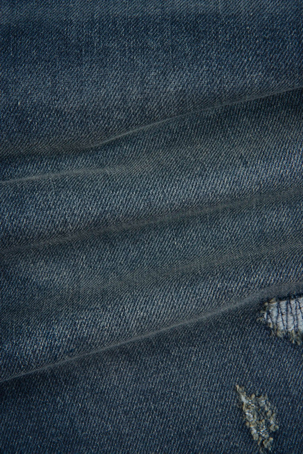 BERMUDA 5 BOLSILLOS COLOR AZUL OSCURO
