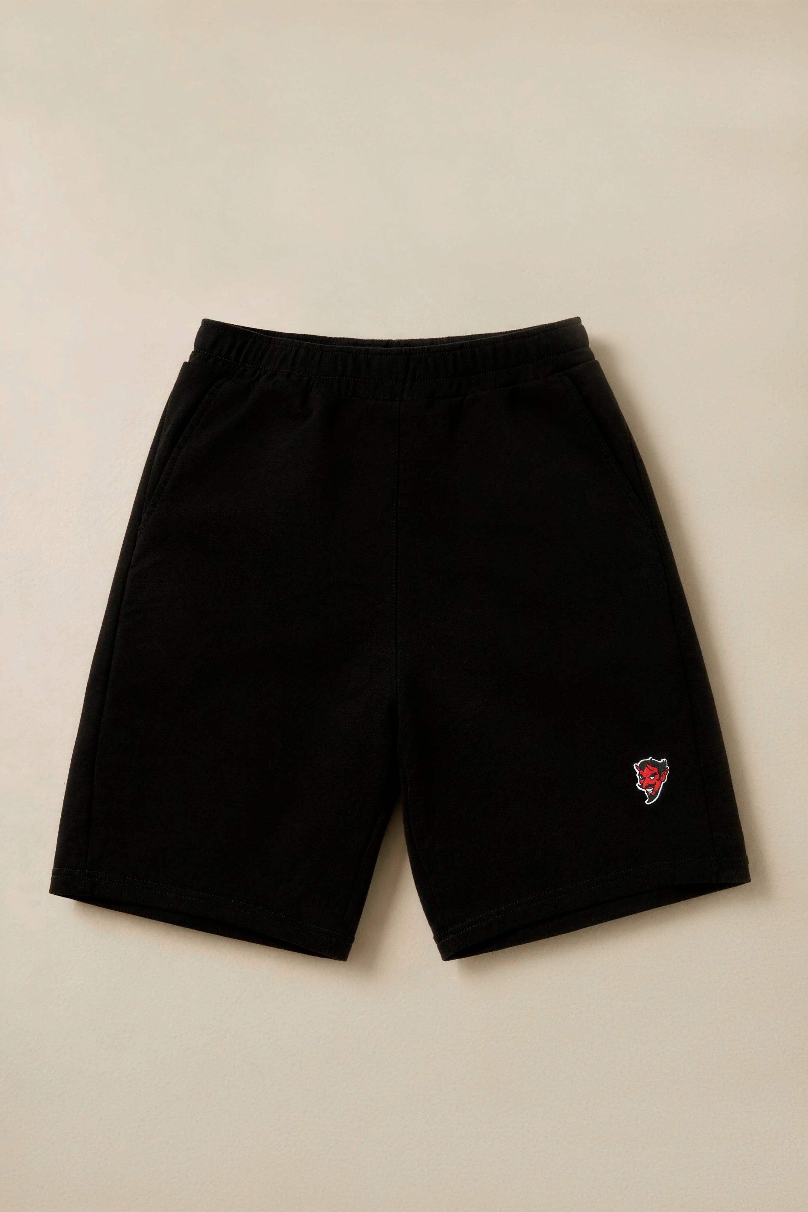 Bermuda Jogg América de Cali - Algodón Premium Negro