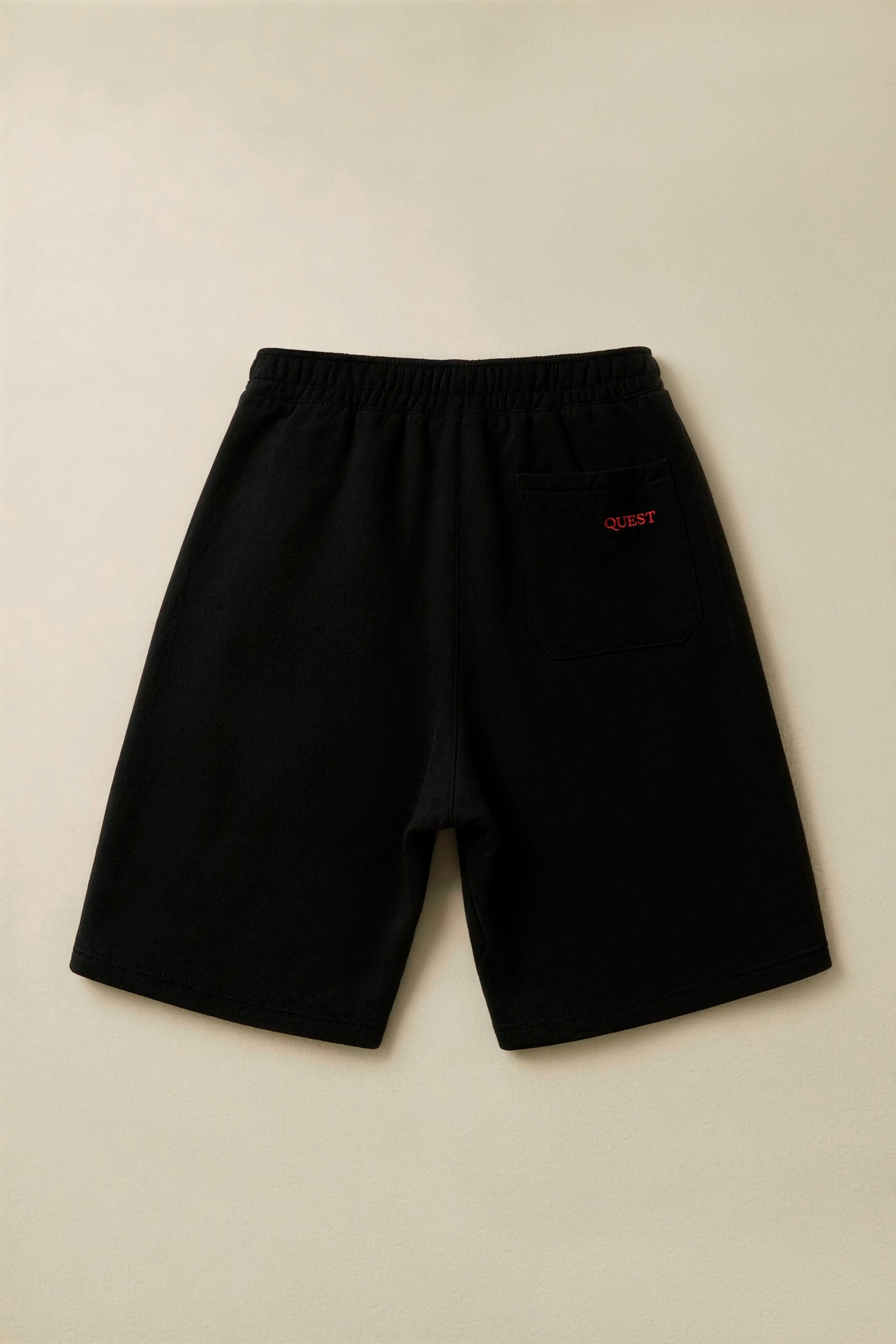 Bermuda Jogg América de Cali - Algodón Premium Negro