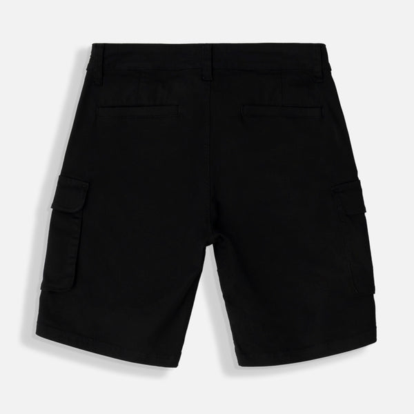 BERMUDA CARGO COLOR NEGRO