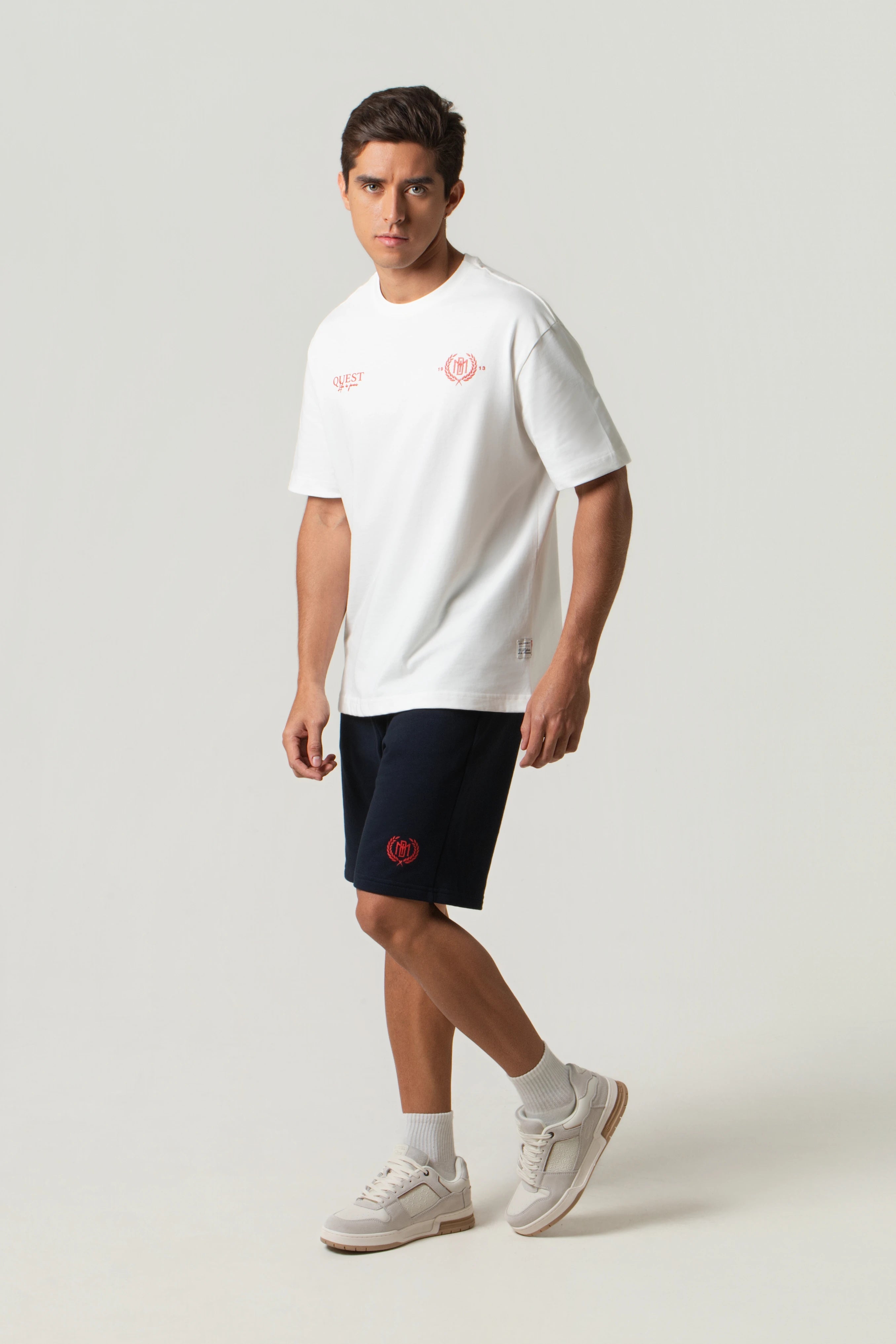 BERMUDA JOGG COLOR AZUL OSCURO