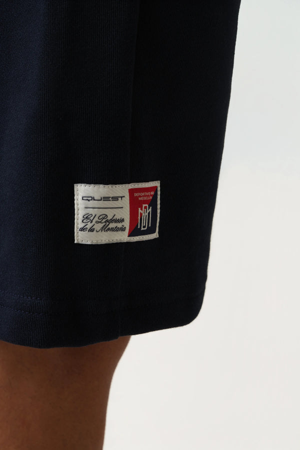 BERMUDA JOGG COLOR AZUL OSCURO
