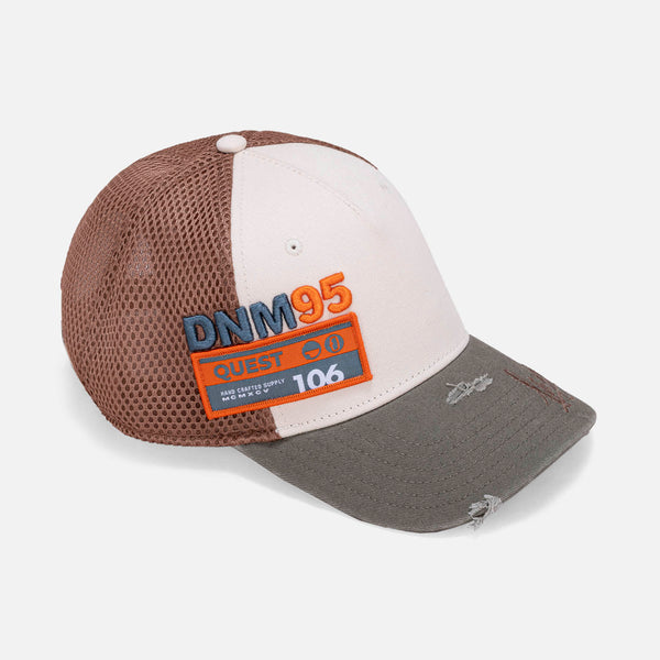 GORRA CAMIONERA COLOR CAFE
