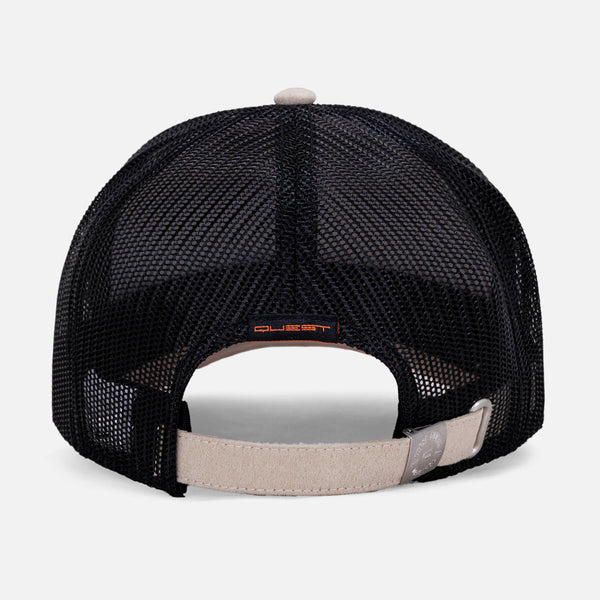 GORRA CAMIONERA COLOR WHITECAP GRAY
