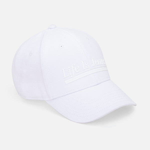 GORRA BEISBOLERA COLOR BLANCO BLANCO
