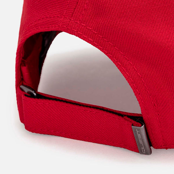 GORRA BEISBOLERA COLOR ROJO