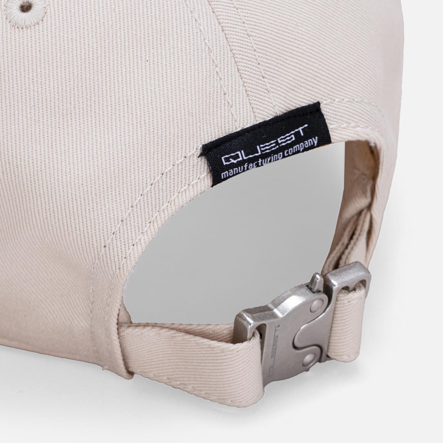 GORRA BEISBOLERA COLOR IVORY