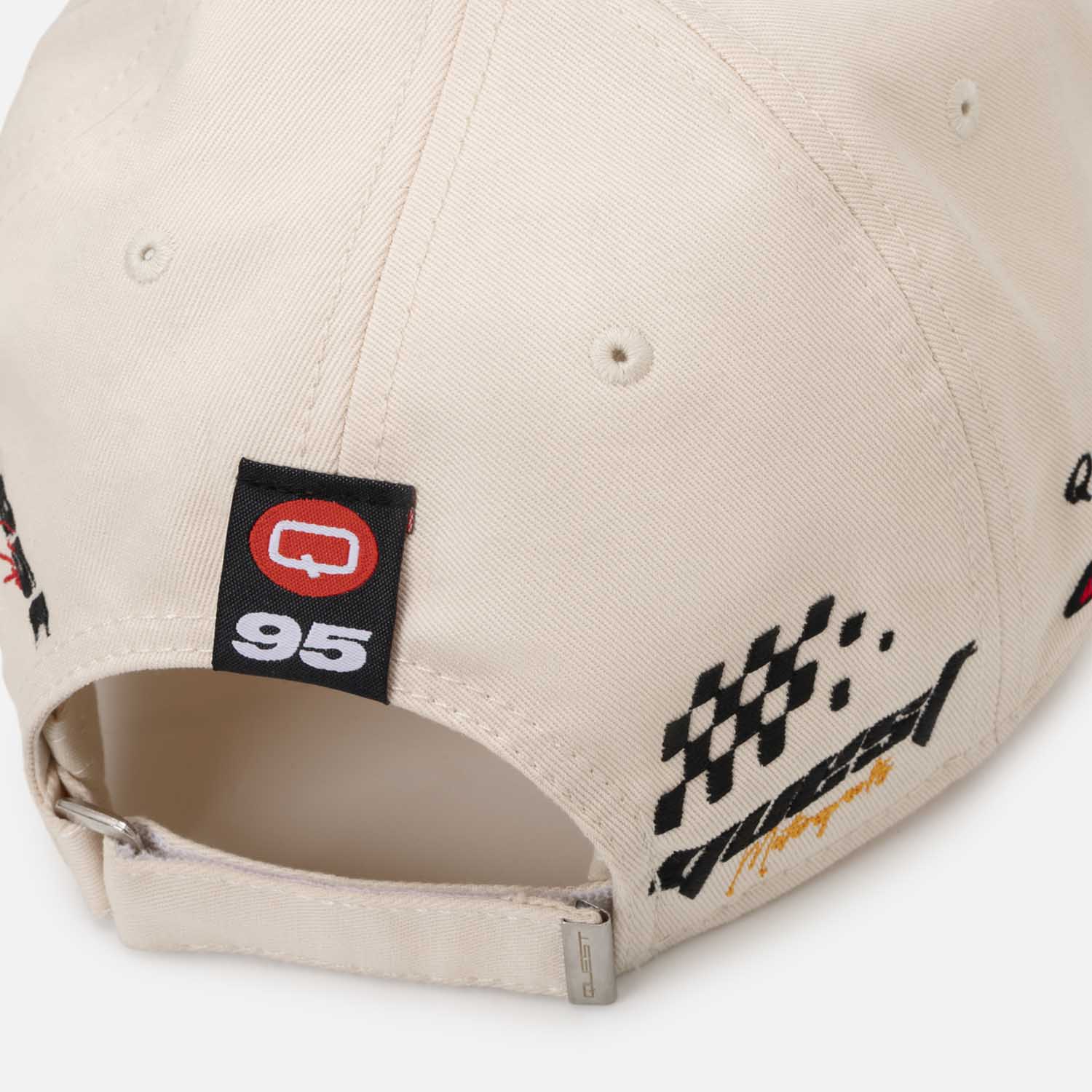 GORRA BEISBOLERA COLOR IVORY