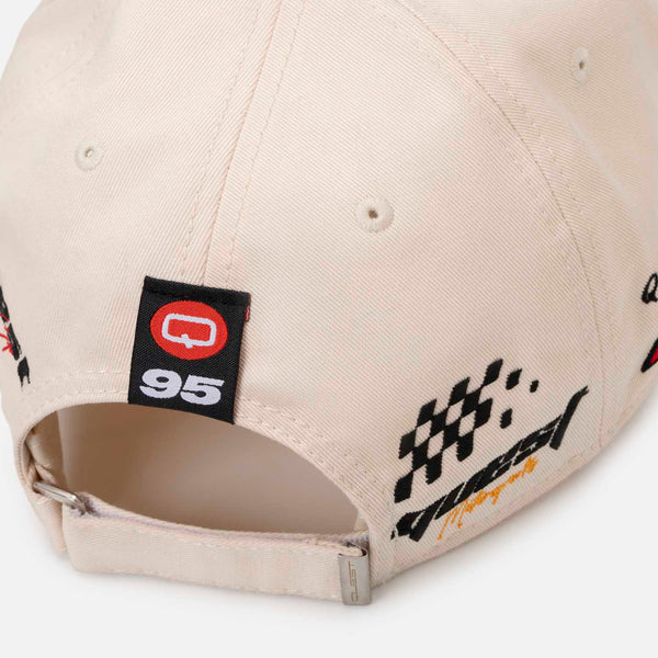 GORRA BEISBOLERA COLOR IVORY