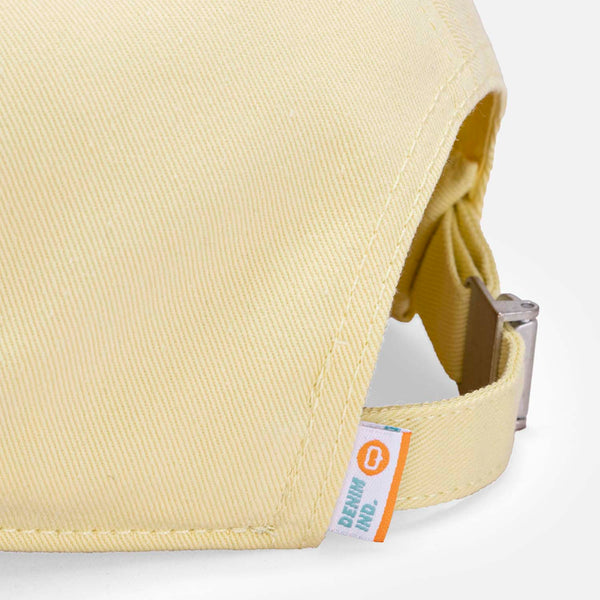 GORRA BEISBOLERA COLOR BANANA PALIDO