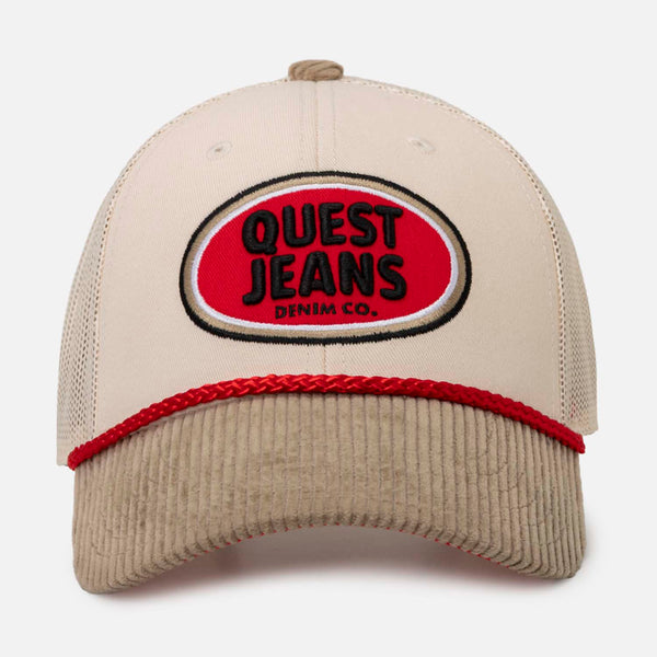 GORRA CAMIONERA COLOR WHITECAP GRAY