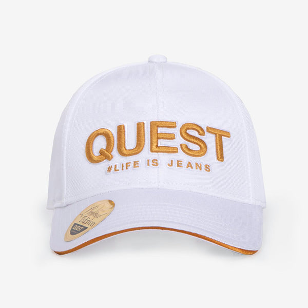 GORRA BEISBOLERA COLOR BLANCO OPTICO