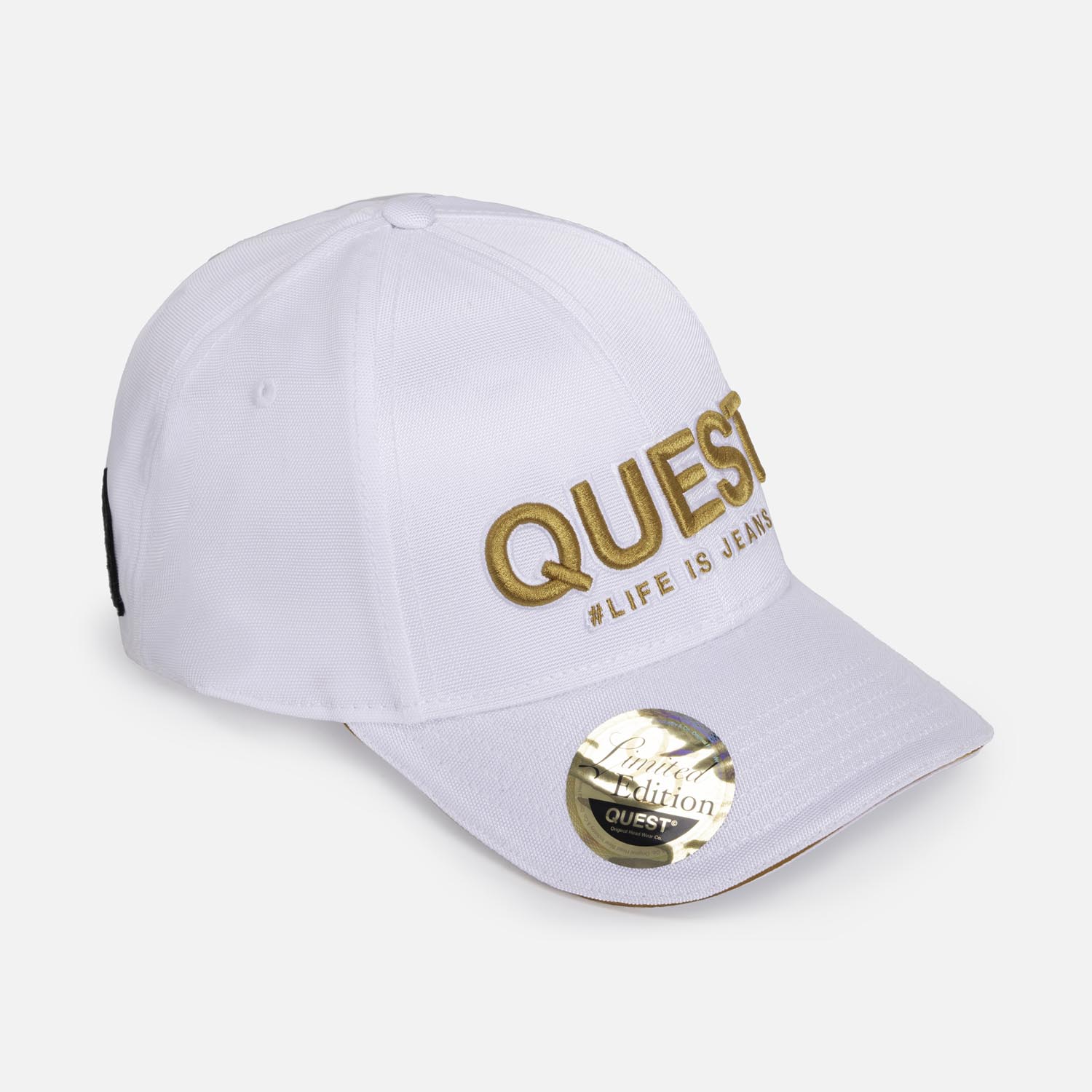 GORRA BEISBOLERA COLOR BLANCO OPTICO