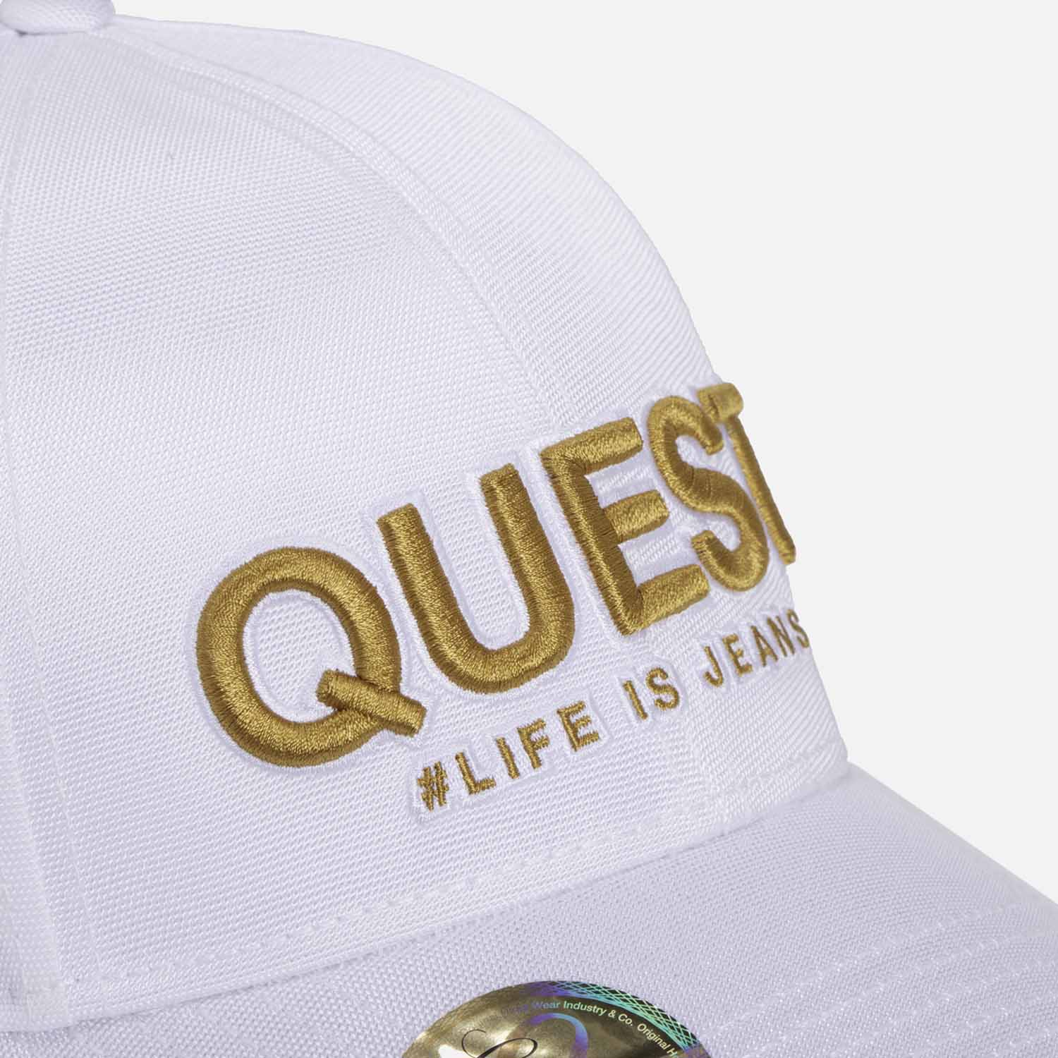 GORRA BEISBOLERA COLOR BLANCO OPTICO