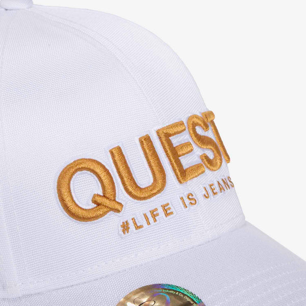 GORRA BEISBOLERA COLOR BLANCO OPTICO