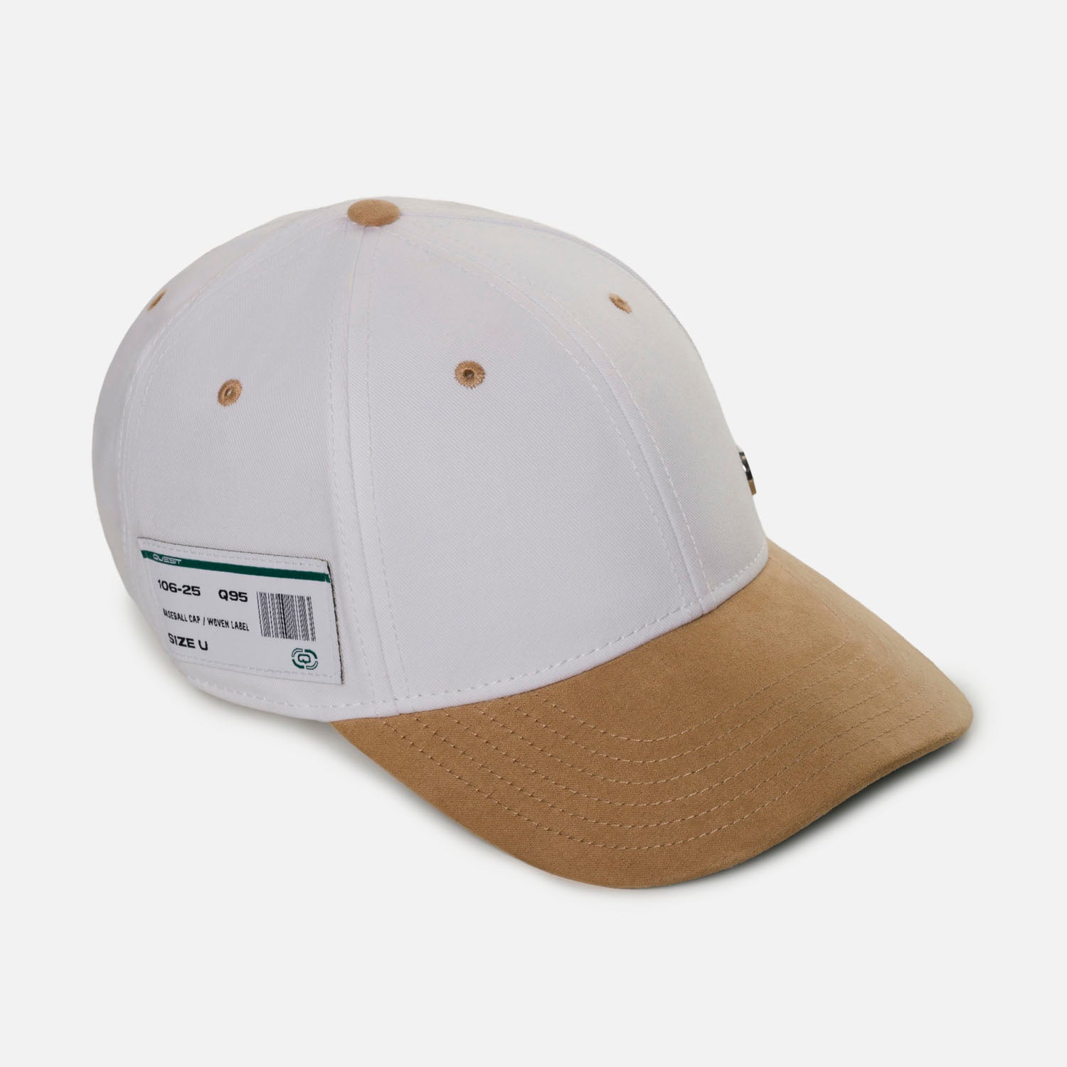 GORRA BEISBOLERA COLOR BLANCO BLANCO