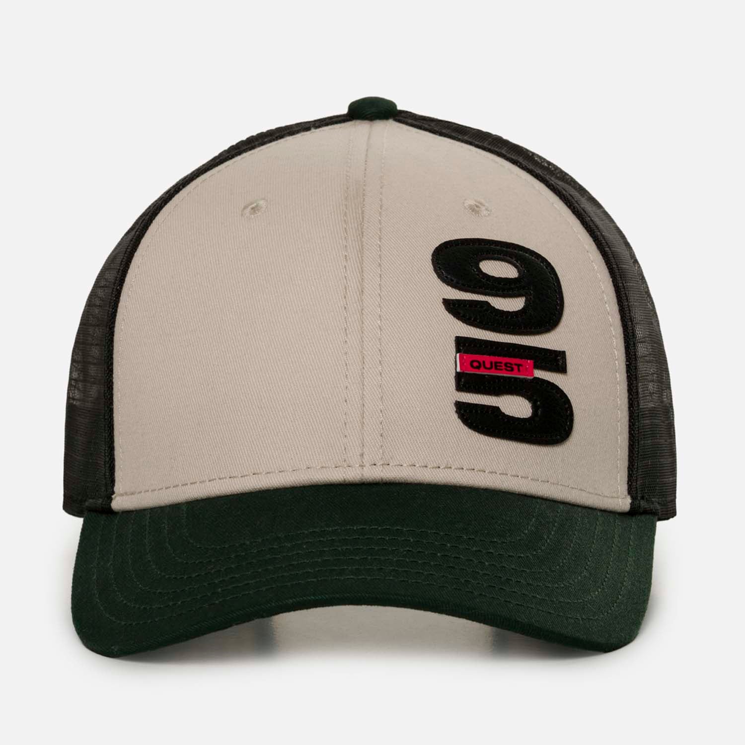 GORRA CAMIONERA COLOR VERDE BOTELLA