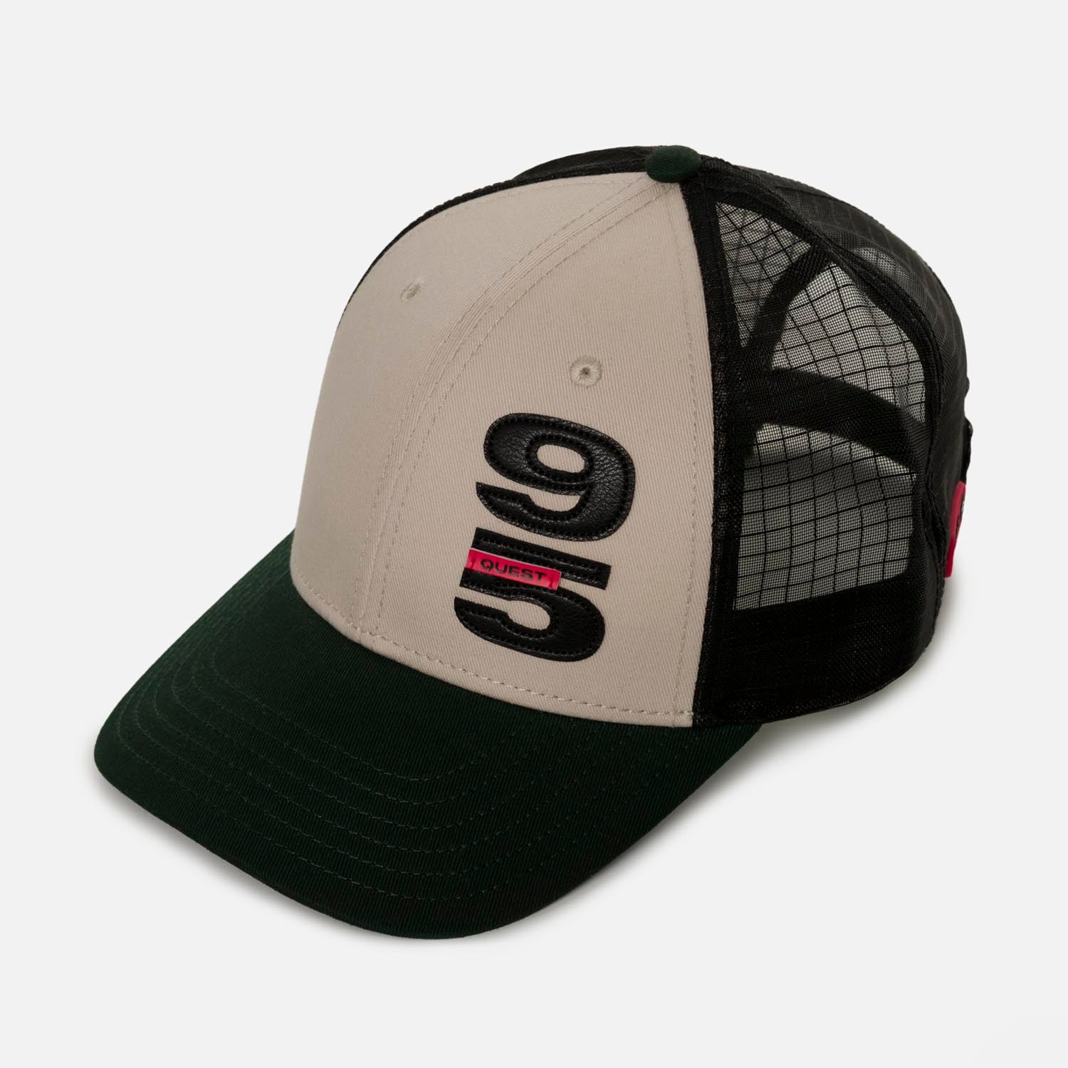 GORRA CAMIONERA COLOR VERDE BOTELLA