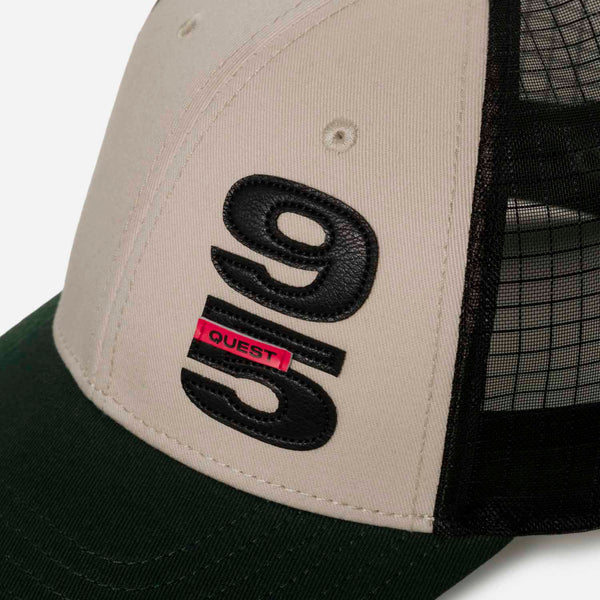 GORRA CAMIONERA COLOR VERDE BOTELLA